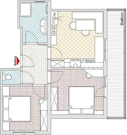 Gaestehaus Bergruh Tux Oda fotoğraf